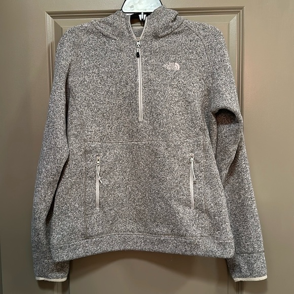 The North Face Hooded Fleece Half Zip - Picture 1 of 7